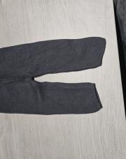 Leggings gris en laine