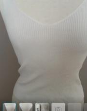 Top JDY blanc S