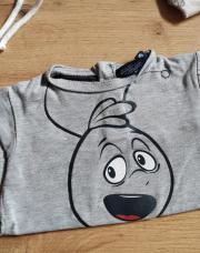 T-shirt gris bonhomme