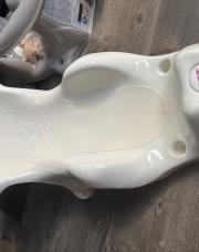 Transat de bain baby ok blanc 