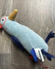 Hochet oiseau bleu Moulin Roty 