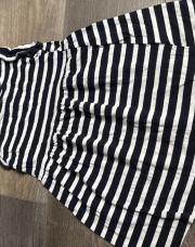 Robe marinière bleu foncé 92 cm h&m