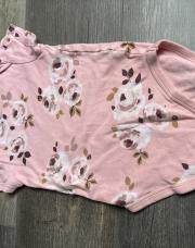 Body 98 cm rose fleuri roses c&a