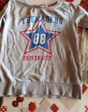 Pull gris 12ans