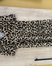 Robe longue léopard 