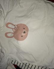Tee shier blanc lapin 3m