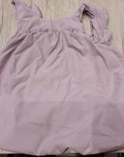 Robe mauve 12 mois