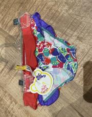 Maillot culotte bord rouge 12 mois