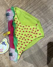 Maillot culotte bord rose 6 mois