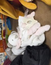 Doudou blanc. Rose 