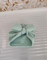 Turban bleu 