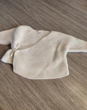 Brassière blanche 1 mois 