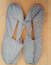 Espadrilles bleues 41