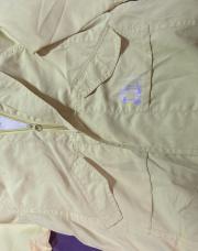 Manteau été jaune taille 110