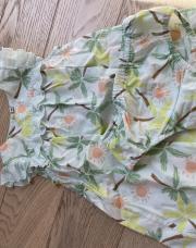 Robe + bloomer vert 18M