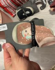Pantoufle souple licorne