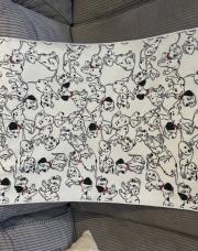 Serviette/Essuie de plage 101 dalmatiens Disney 
