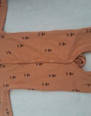 Pyjama orange zèbre 