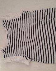 Tee-shirt ligne noir