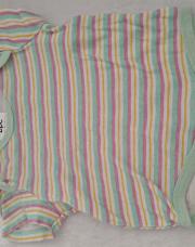Body ligne rose vert jaune 