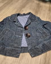 Veste en jean Zara baby 9-12m