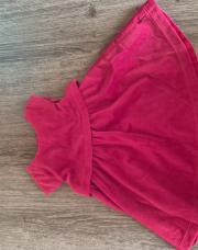 Robe rouge velours Obaibi 3m