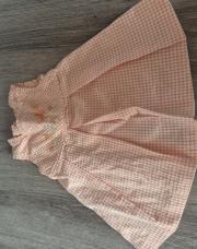 Robe carré orange Mayoral 68cm
