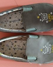 Pantoufles cuir Vertbaudet 26