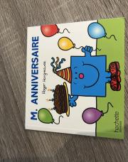 Livre Monsieur Anniversaire 