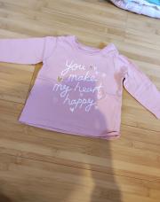 T-shirt rose 6m