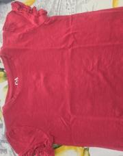Thee-shirt rouge 104 cm