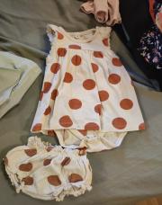 Robe pois Zeeman 62cm