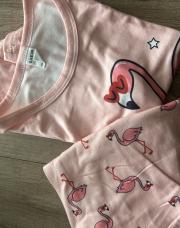Pyjama flamand rose 2 pièce 5 ans 