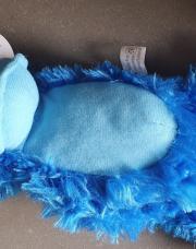 Peluche singe bleu