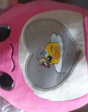Doudou rose licorne