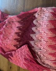 Blouse rose tirette