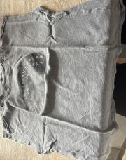 T-shirt gris Zara 2/3a