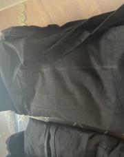 Longue robe noir Kiabi