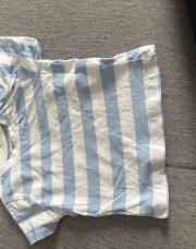 T-shirt ligne bleu 