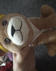 Peluche ours athlétisme (Delhaize)