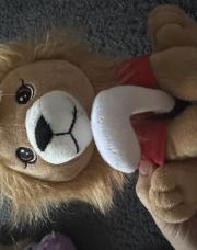 Peluche ours hockey (Delhaize)