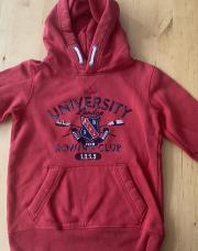Sweat capuche Riverwood rouge - 152(12)