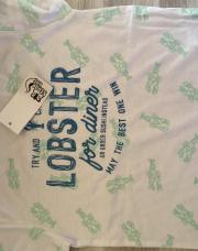 Tshirt écrevisse blanc 122
