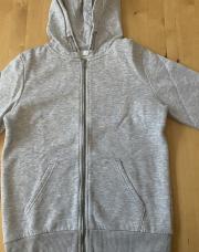 Gilet zippé capuche La Redoute gris - 152(12)