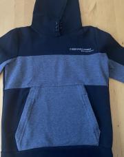 Sweat capuche La Redoute noir/gris - 164(14)