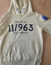 Sweat capuche Riverwood jaune - 152(12)