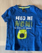 9M orchestra t-shirt Bleu feed me
