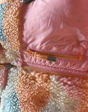 Manteau multicolore 