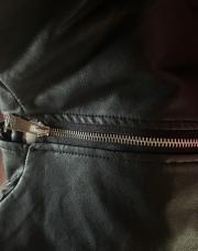 Manteau cuir