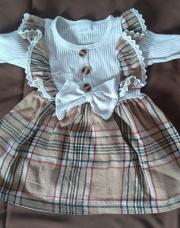 Robe manche longue Shein (taille 3/6mois)